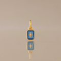 North Star Aquamarine Charm