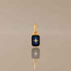 North Star Birthstone Charm