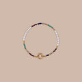 Oasis Rainbow Bead Charm Bracelet