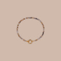 Sunstone Beaded Charm Bracelet
