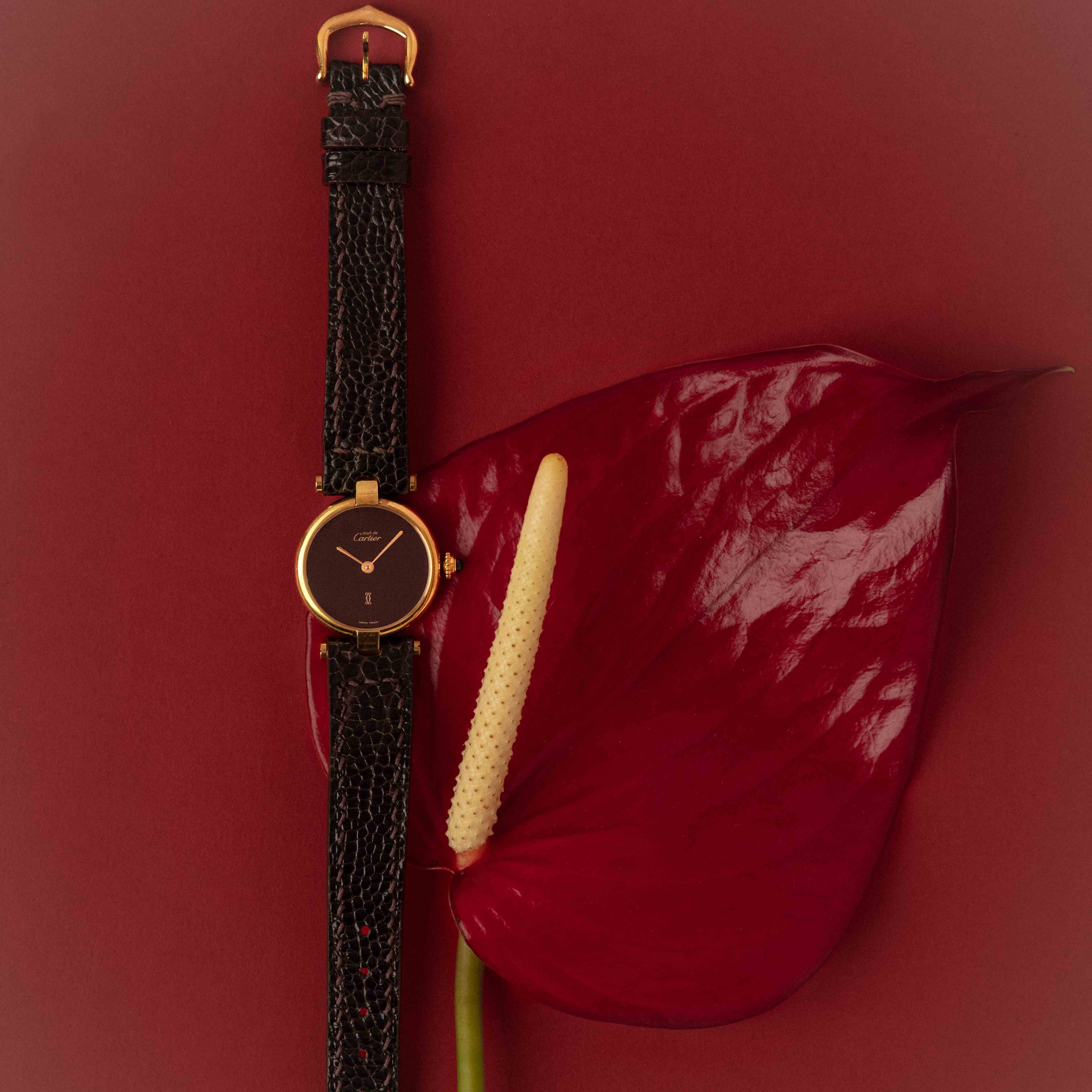 Vintage Cartier Swiss Vendôme Gold Watch