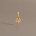 Paw Print Charm in 18K Gold