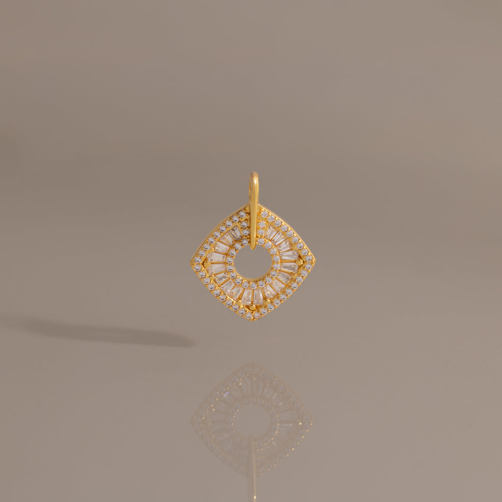 Art Deco Halo Charm