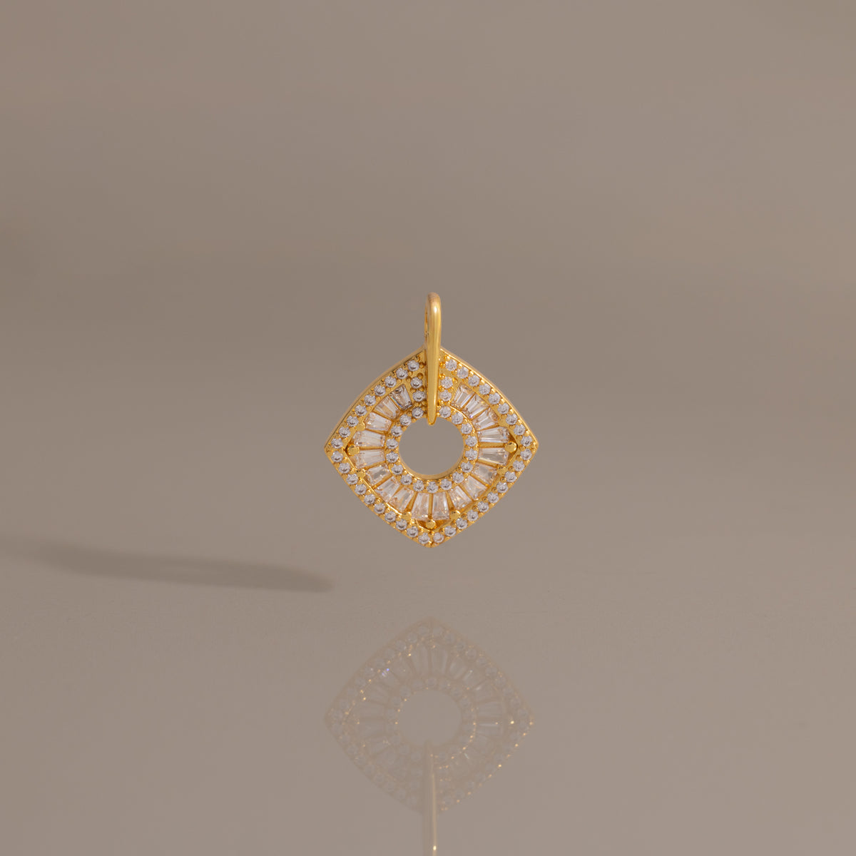 Art Deco Halo Charm