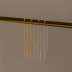 Essential Threader Earrings in Silver