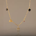 House of Luck Necklace in 18K Gold