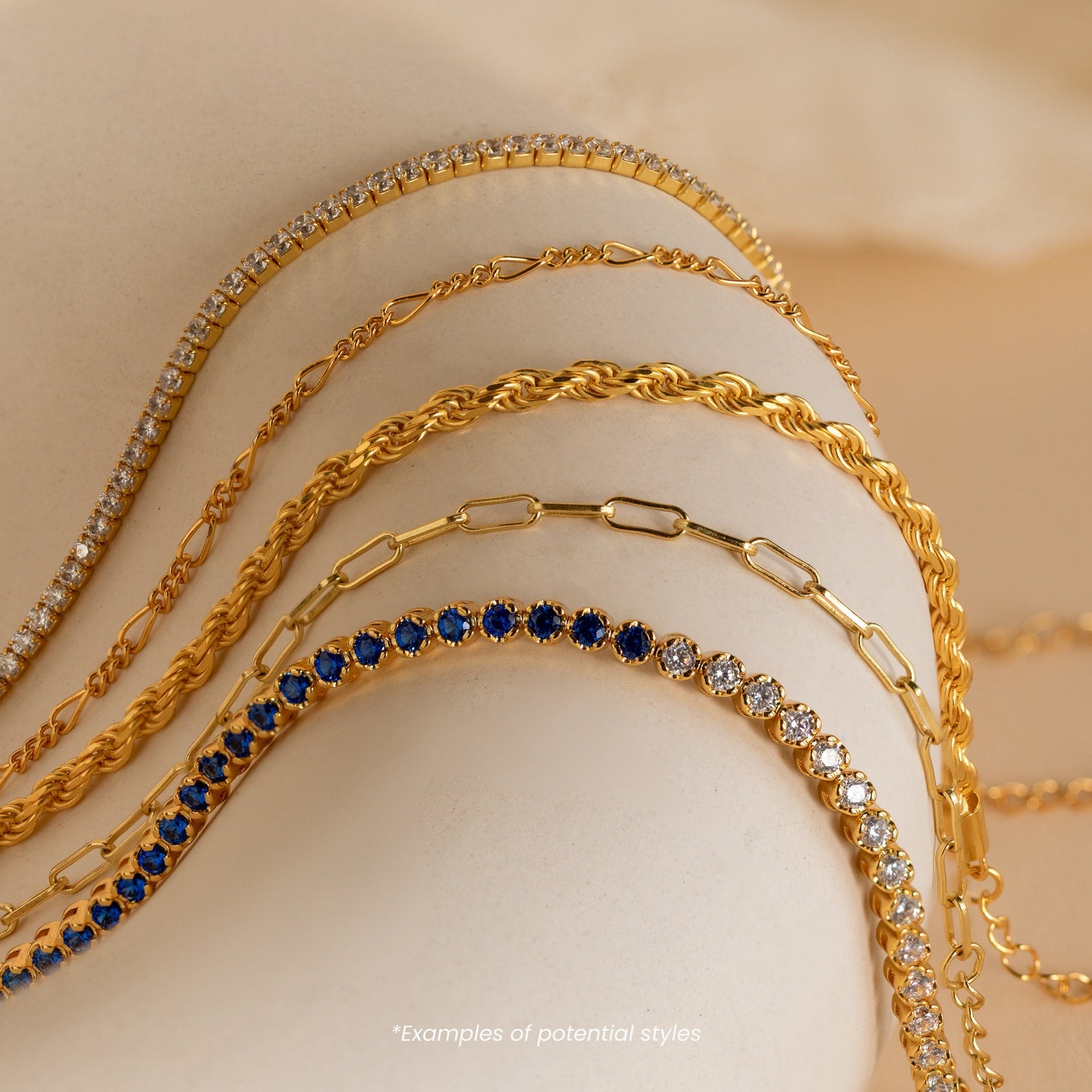 The Mystery Bracelet features a unique design and elegant style, adding a touch of sophistication to any outfit.