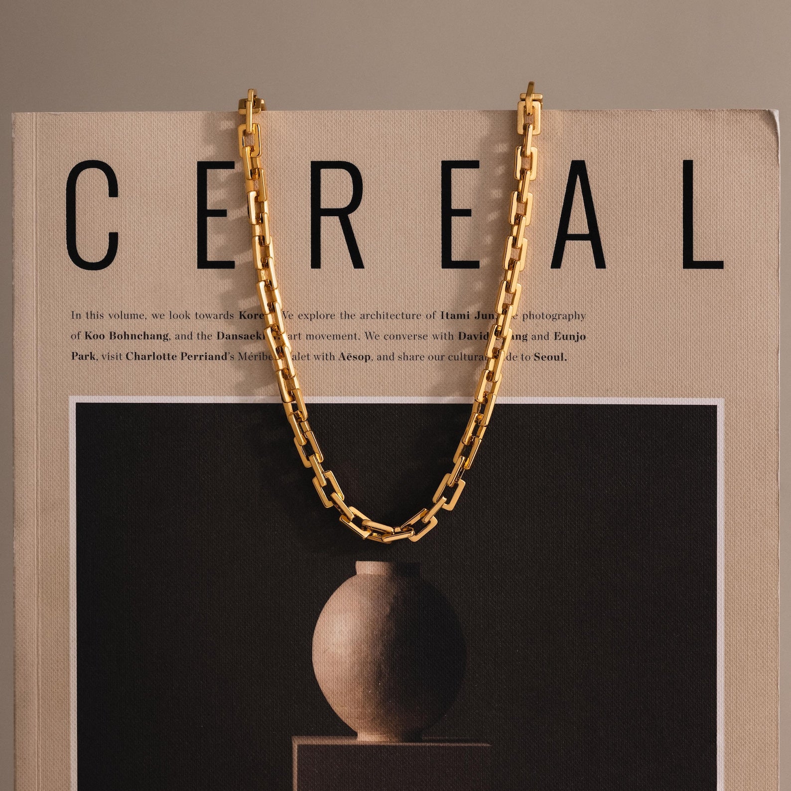 Eternal Link Necklace in 18K Gold