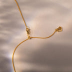 Adjustable Chain Necklace in 18K Gold