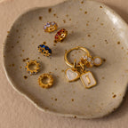 Infinity Sapphire Charm