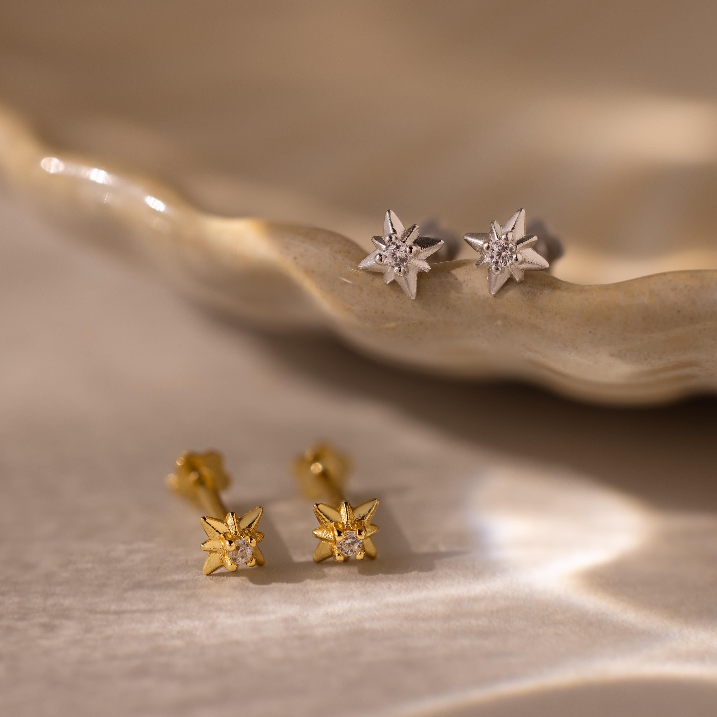 Flatlay of our Starlight Flatback studs