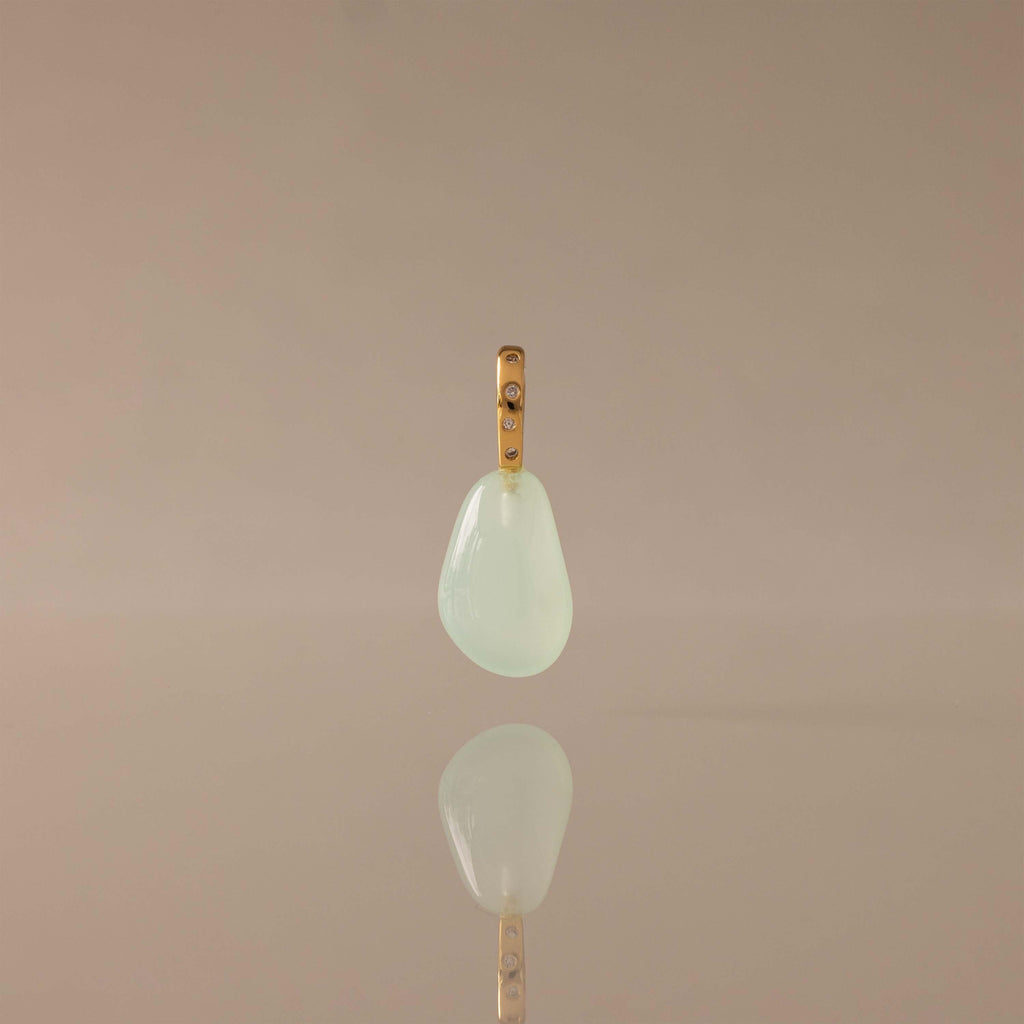 Seafoam Drop Charm