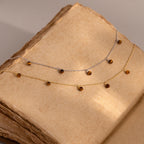 Tiger's Eye Station Necklace