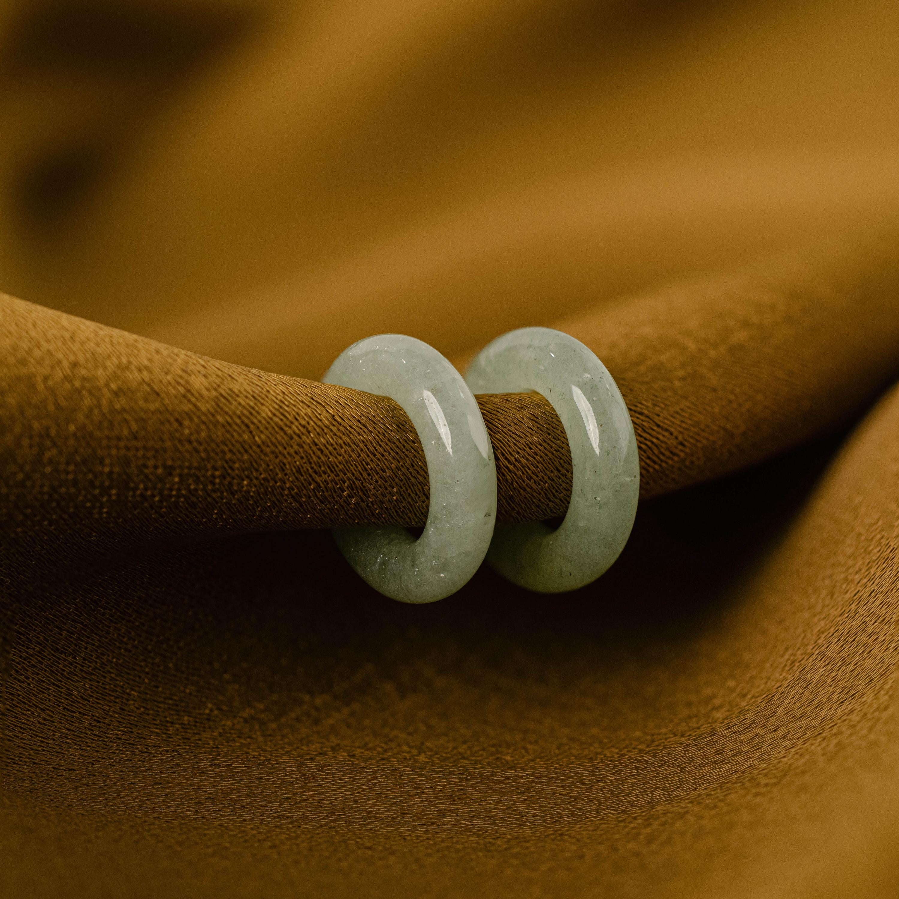 Jade Ear Cuffs