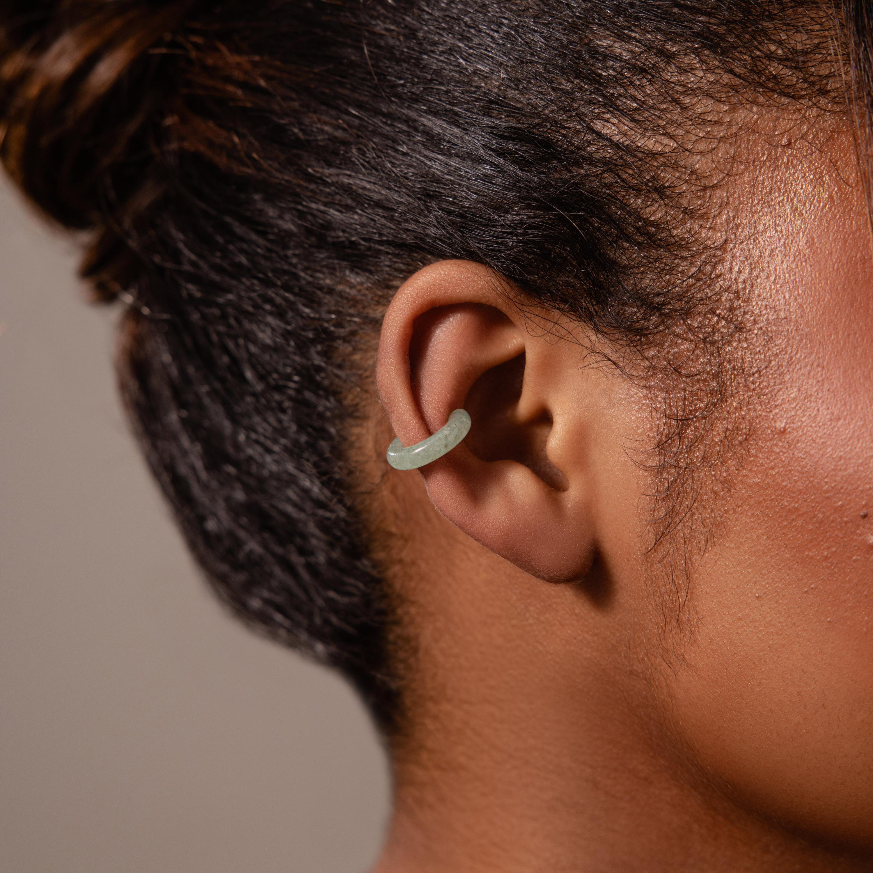 Jade Ear Cuffs