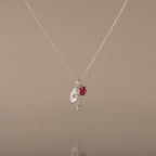 Mama Love Necklace in Silver