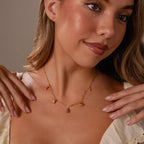 Spring Harvest Necklace in 18K Gold