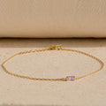 Baguette Alexandrite Bracelet