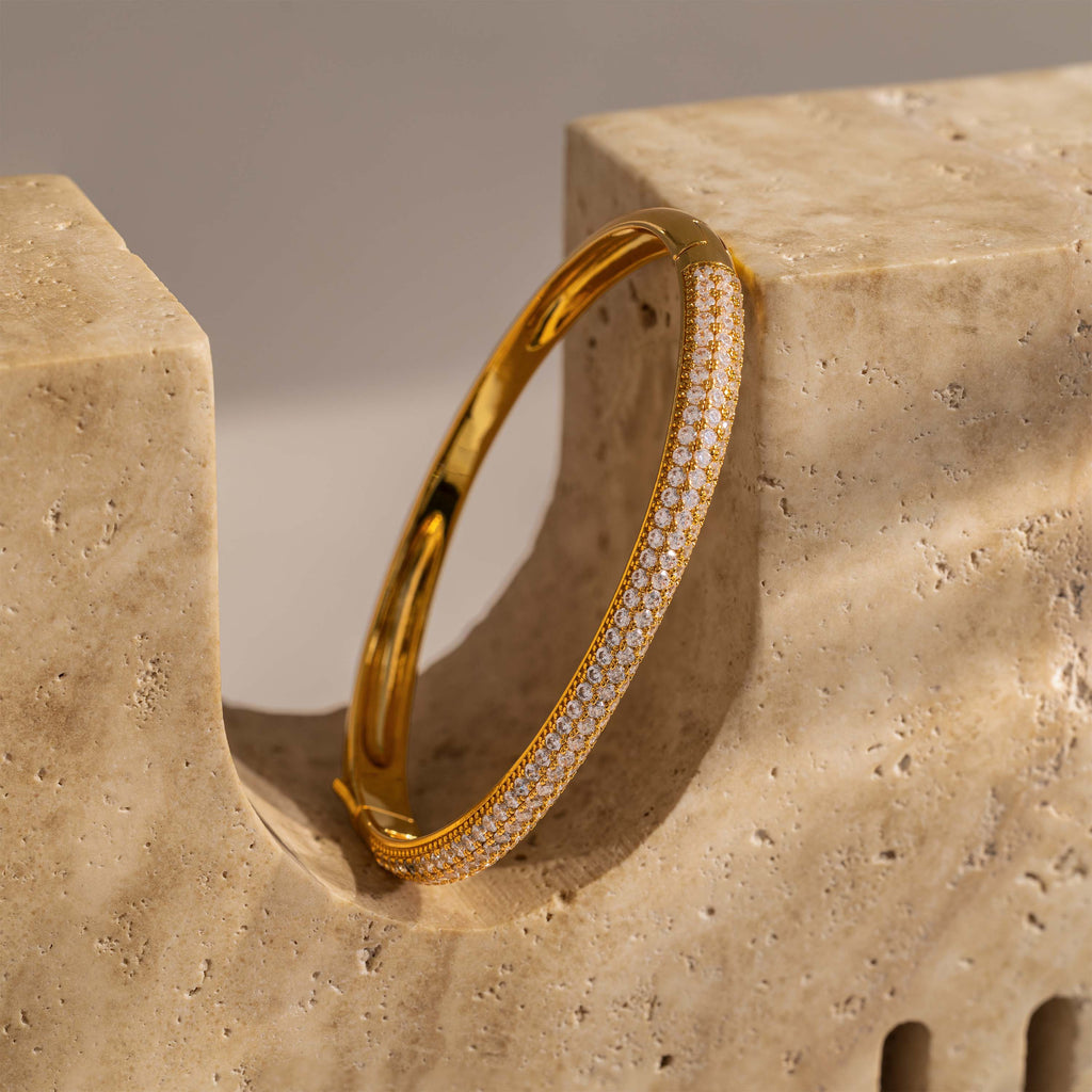 Sparkle Diamond Bangle