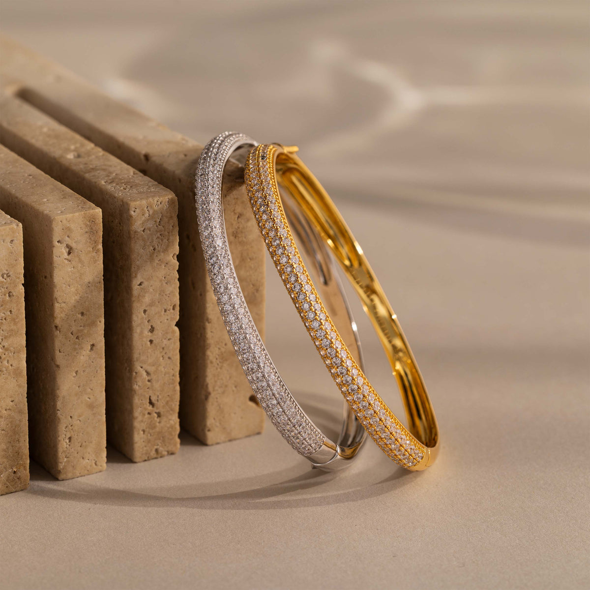 Sparkle Diamond Bangle