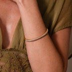 Sparkle Diamond Bangle in 18K Gold