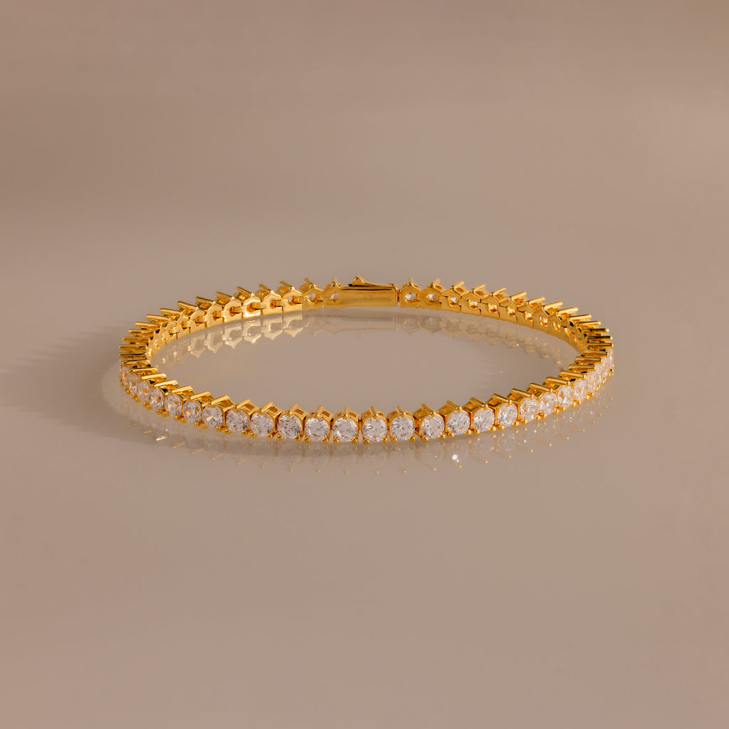 Pulsera de tenis de 3 puntas