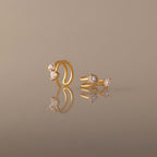 Duo Diamond Ear Cuffs