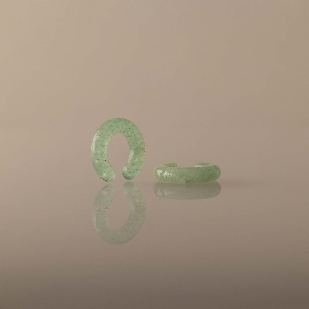 Jade Ear Cuffs