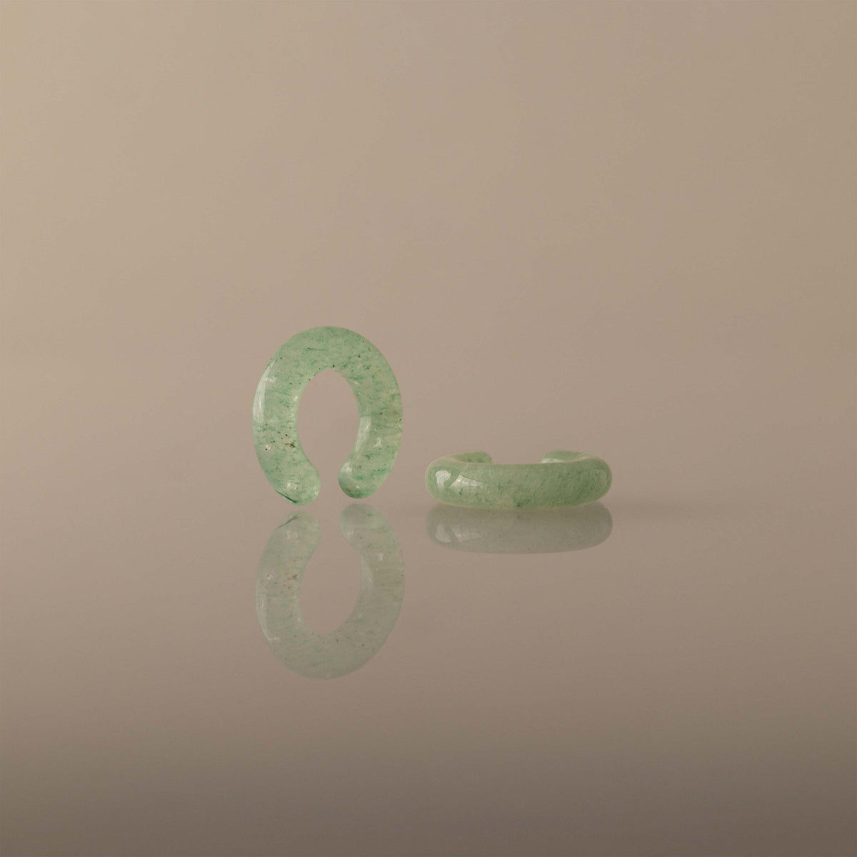 Jade Ear Cuffs