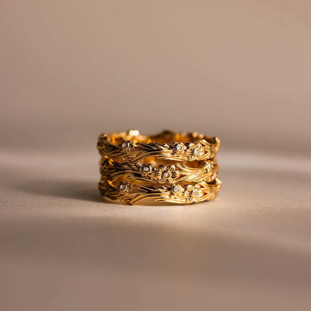 Eden Diamond Floral Band