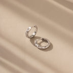 Stargazer Diamond Huggies