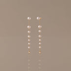 Waterfall Pearl Earrings