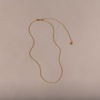 Adjustable Chain Necklace in 18K Gold