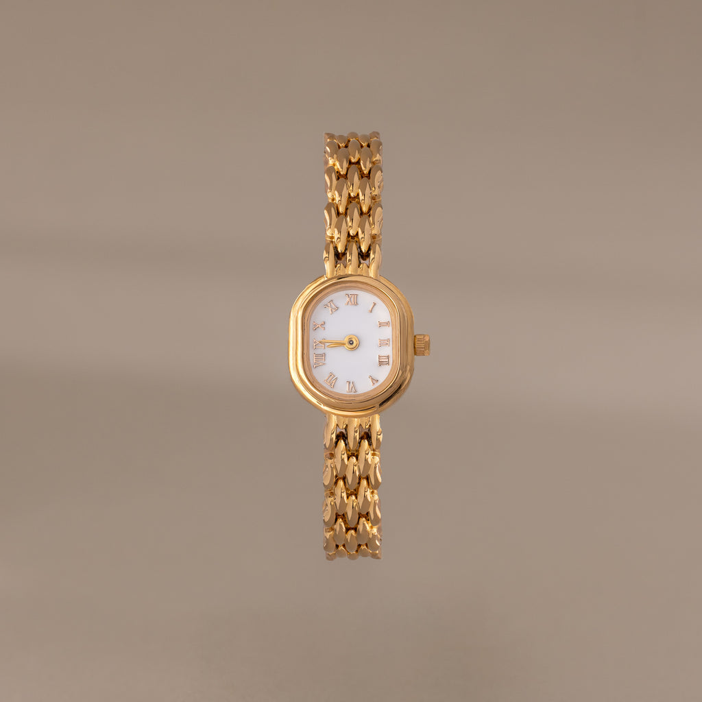 Pebble Oval Timepiece