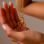 Nova Diamond Charm in 18K Gold