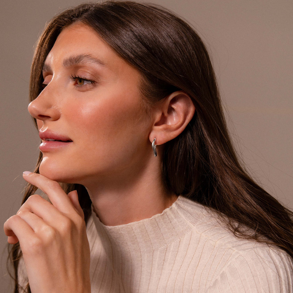 Organic Wave Earrings