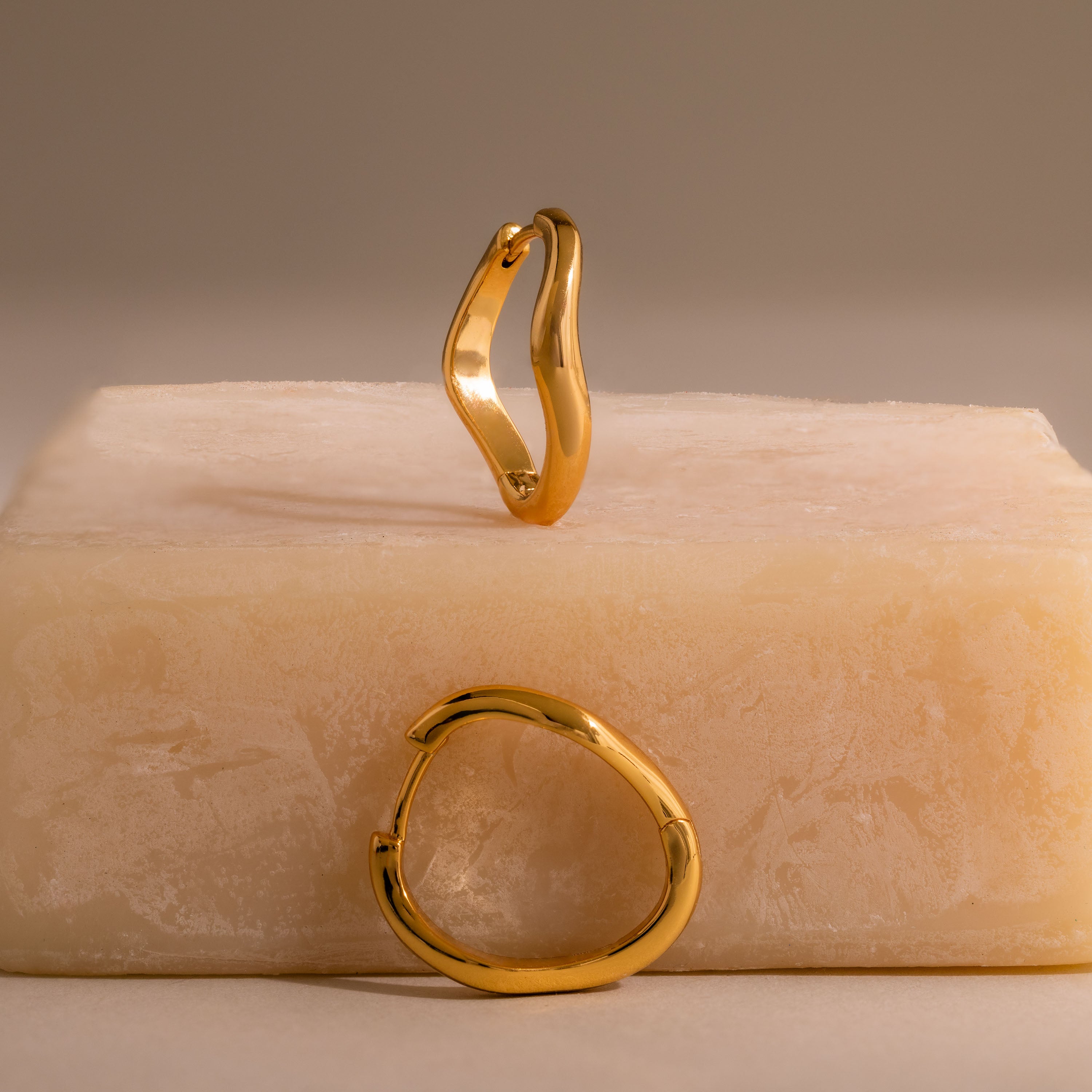 Organic Wave Earrings