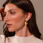 Bold Sculpted Hoops