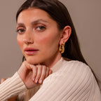 Bold Sculpted Hoops Set