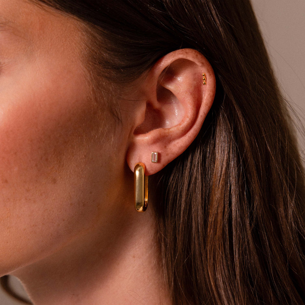 Chunky Link Hoops