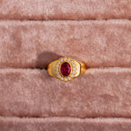 Heirloom Ruby Signet Ring