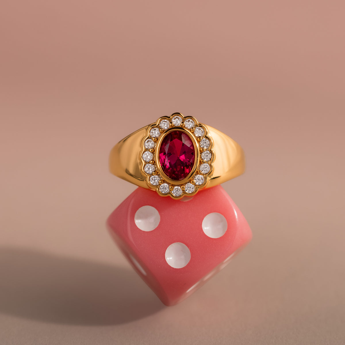Heirloom Ruby Signet Ring
