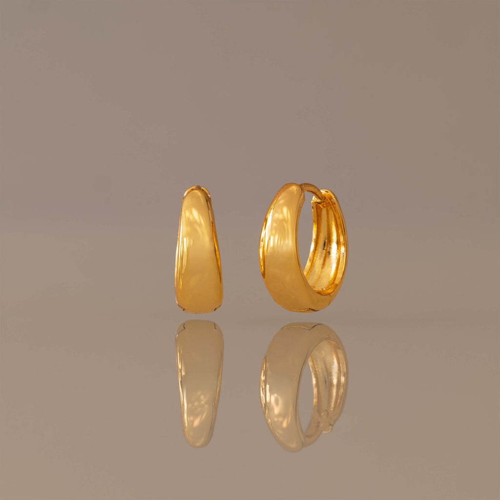 Bold Sculpted Hoops