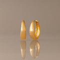 Large Bold Sculpted Hoops