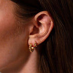 Sculpted Twist Hoops