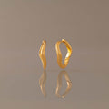 Organic Wave Earrings