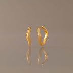 Organic Wave Earrings