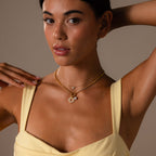Art Deco Halo Charm in 18K Gold