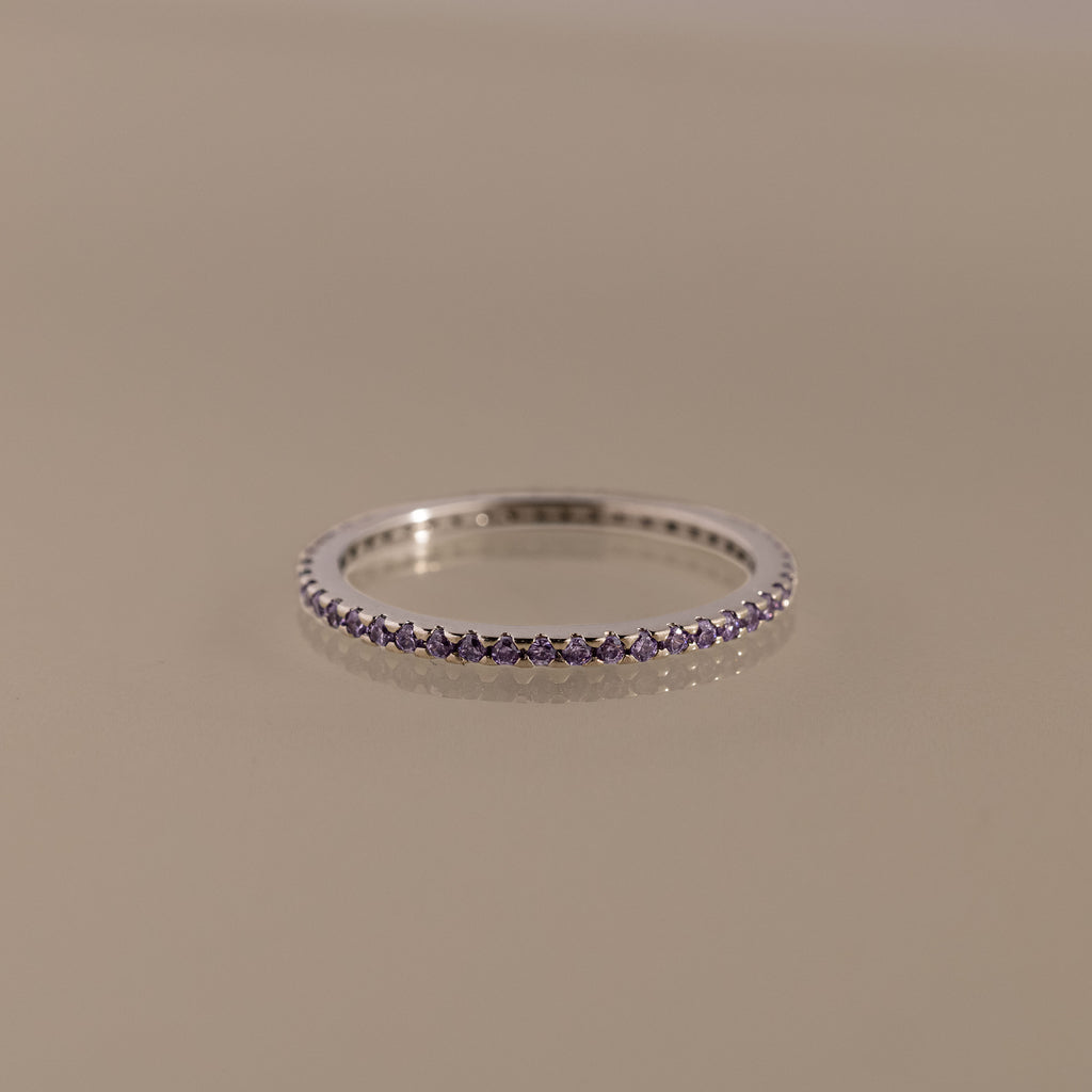 Eternity Amethyst Ring