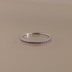 Eternity Amethyst Ring